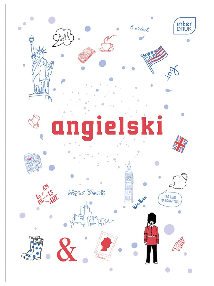 Zeszyt A5/60k Angielski Hybrid Interdruk